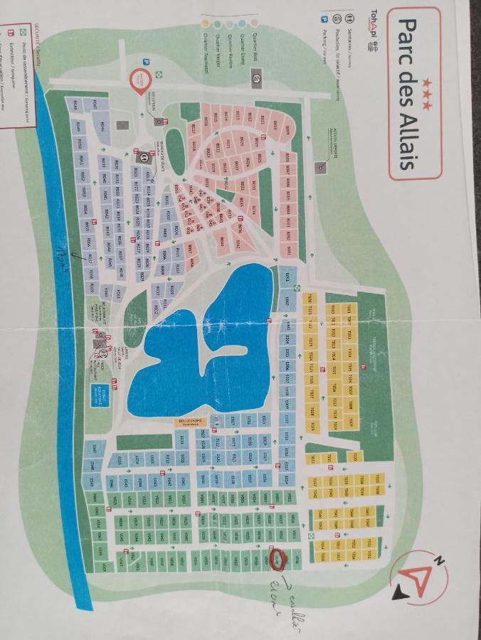 Trogues Mobil-Home Parc Des Allais מראה חיצוני תמונה